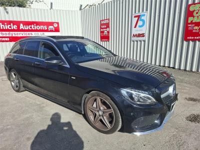 Image of 2015 MERCEDES C-CLASS C300 H AMG LINE PREMIUM 2143cc TURBO DIESEL/ELECTRIC AUTOMATIC 5 DOOR ESTATE