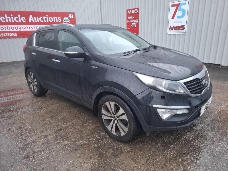 2012 KIA SPORTAGE CRDI KX-3 SAT NAV 1995cc TURBO DIESEL MANUAL 6 Speed 5 DOOR ESTATE