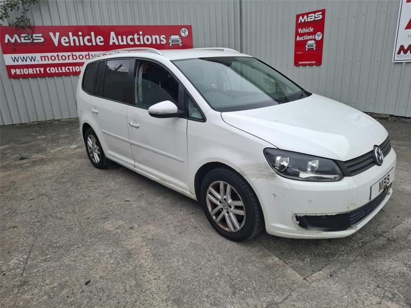 2012 VOLKSWAGEN TOURAN SE TDI DSG 1598cc TURBO DIESEL SEMI AUTO 5 DOOR MPV