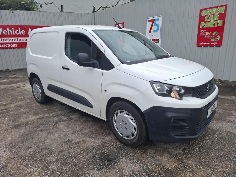 2019 PEUGEOT PARTNER BLUEHDI GRIP L1 1499cc TURBO DIESEL MANUAL 4 DOOR PANEL VAN