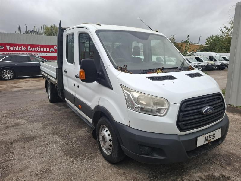 2015 FORD TRANSIT 350 L3 DCB C/C DRW 2198cc TURBO DIESEL MANUAL 6 Speed Dropside