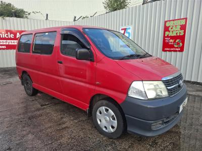 Image of 2011 TOYOTA HI-ACE 280 SWB D-4D 95 2494cc TURBO DIESEL MANUAL 5 Speed PANEL VAN