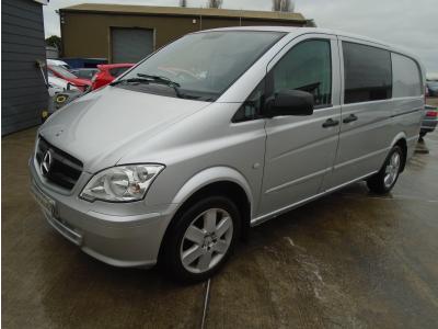 Image of 2011 Mercedes Vito 116 Cdi Dualiner 2143cc Turbo Diesel Manual 6 Speed 6 Panel Van