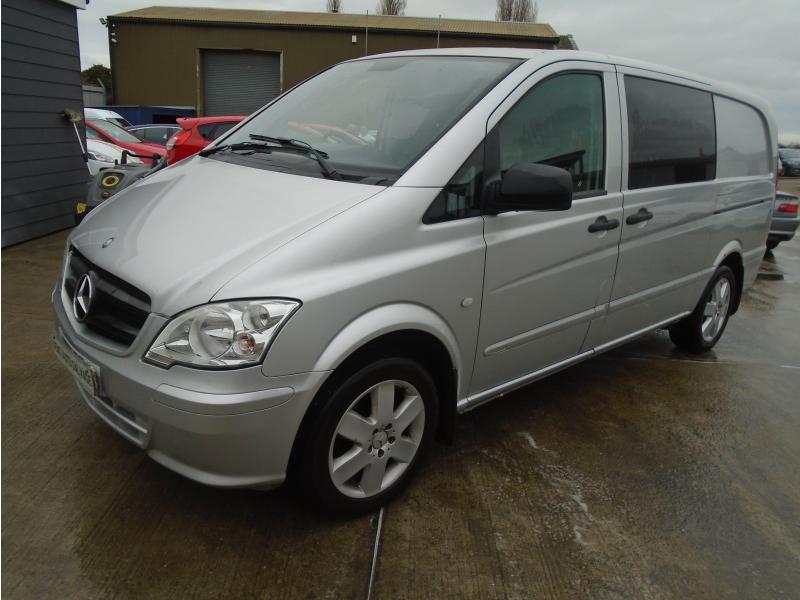 2011 Mercedes Vito 116 Cdi Dualiner 2143cc Turbo Diesel Manual 6 Speed 6 Panel Van