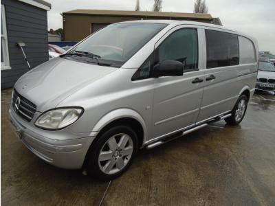 Image of 2011 Mercedes Vito 111 Cdi Compact Swb 2148cc Turbo Diesel Manual 6 Speed 6 Panel Van 6 Sseater