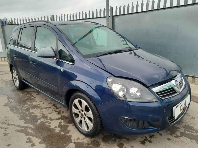 2011 Vauxhall Zafira Exclusiv Cdti Ecoflex 1686cc Turbo Diesel Manual 6 Speed 6 Mpv
