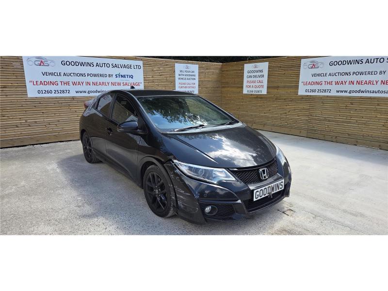 2017 HONDA CIVIC I-DTEC SPORT 1597cc TURBO DIESEL MANUAL 5 DOOR HATCHBACK