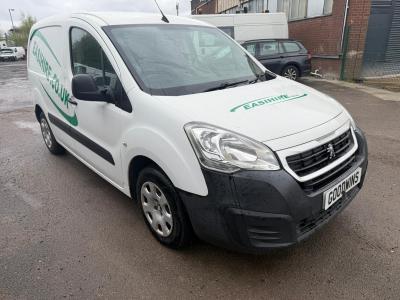 Image of 2017 PEUGEOT PARTNER BLUE HDI PROFESSIONAL L1 1560cc TURBO DIESEL MANUAL PANEL VAN