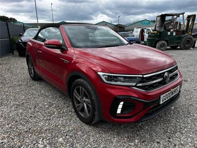 Image of 2023 VOLKSWAGEN T-ROC R-LINE TSI DSG 1498cc TURBO PETROL SEMI AUTO 2 DOOR CONVERTIBLE