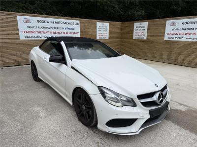 Image of 2013 63 MERCEDES E-CLASS E220 CDI AMG SPORT 2143cc TURBO DIESEL AUTOMATIC 2 DOOR CONVERTIBLE