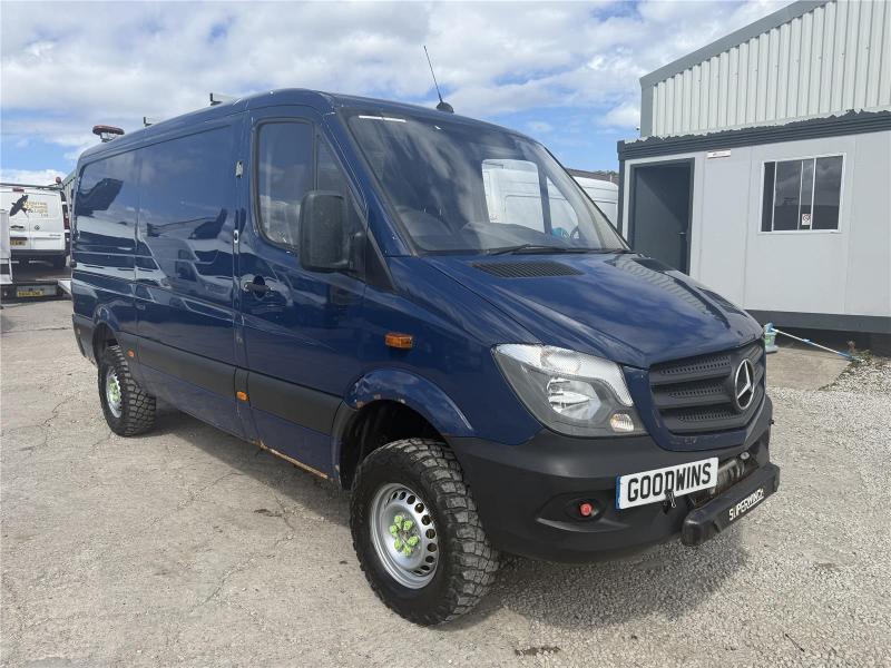 2016 MERCEDES SPRINTER 4X4 316 CDI LWB 2143cc TURBO DIESEL MANUAL PANEL VAN