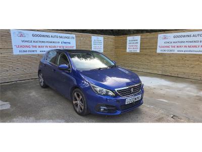 Image of 2019 PEUGEOT 308 PURETECH S/SURE 1199cc TURBO PETROL MANUAL 5 DOOR HATCHBACK
