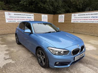 Image of 2017 67 BMW 1 SERIES 116D SPORT 1496cc TURBO DIESEL AUTOMATIC 5 DOOR HATCHBACK