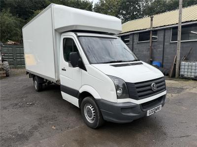 Image of 2015 VOLKSWAGEN CRAFTER CR35 TDI C/C LUTON 1968cc TURBO DIESEL MANUAL CHASSIS CAB