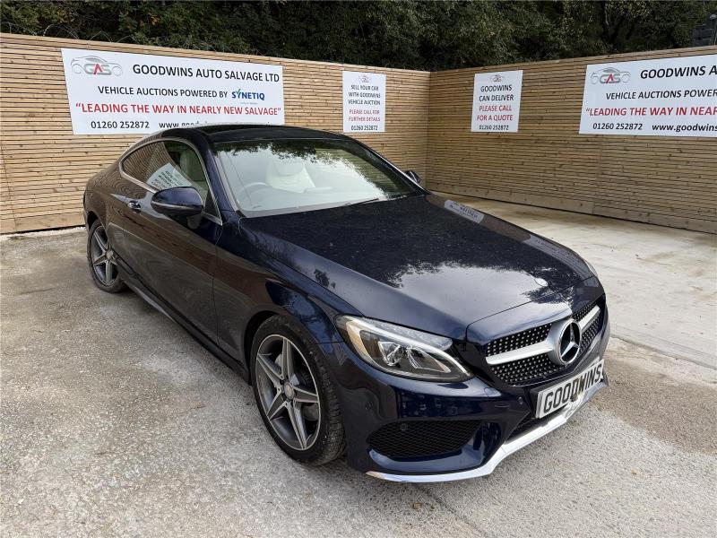 2016 66 MERCEDES C-CLASS C 220 D AMG LINE PREMIUM 2143cc TURBO DIESEL AUTOMATIC 2 DOOR COUPE