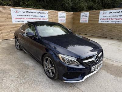 Image of 2016 66 MERCEDES C-CLASS C 220 D AMG LINE PREMIUM 2143cc TURBO DIESEL AUTOMATIC 2 DOOR COUPE
