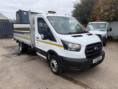 Image of 2022 FORD TRANSIT 350 LEADER C/C ECOBLUE 1996cc TURBO DIESEL MANUAL 2 DOOR CHASSIS CAB