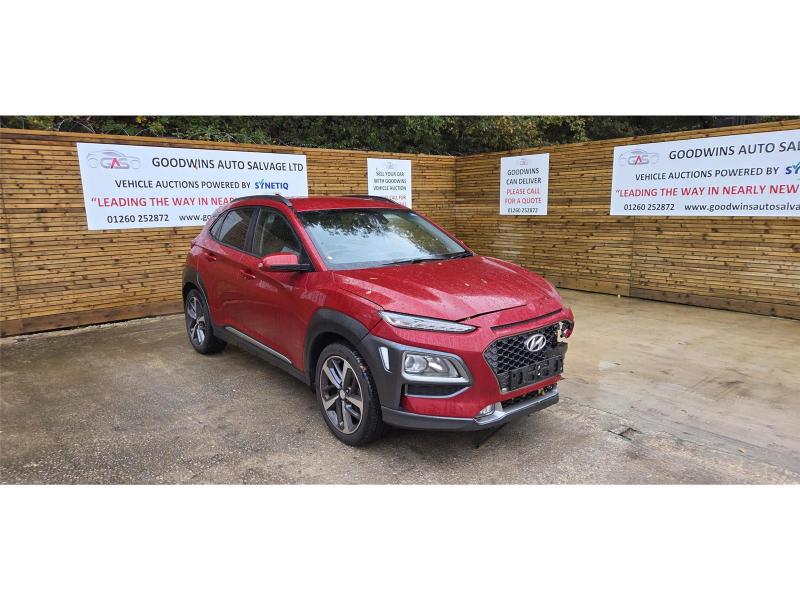 2019 HYUNDAI KONA PREMIUM 998cc TURBO PETROL MANUAL 5 DOOR HATCHBACK
