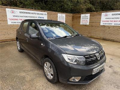 Image of 2018 DACIA SANDERO LAUREATE SCE 998cc PETROL MANUAL 5 DOOR HATCHBACK