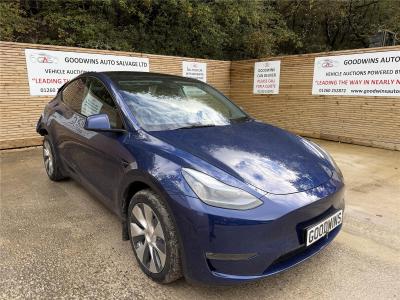 Image of 2022 72 TESLA MODEL Y LONG RANGE AWD ELECTRIC DIRECT DRIVE 5 DOOR MPV