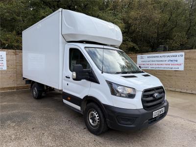 Image of 2023 FORD TRANSIT 350 LEADER LUTON C/C ECOBLUE 1996cc TURBO DIESEL MANUAL CHASSIS CAB