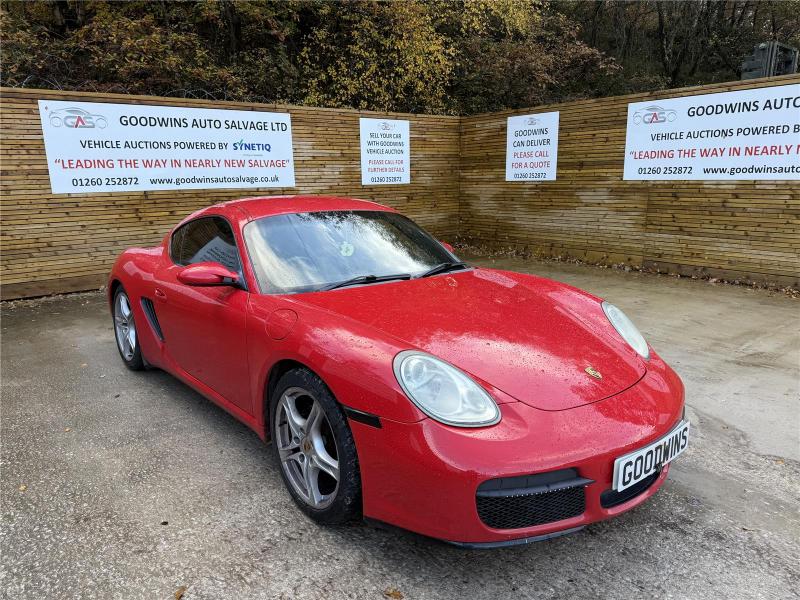2008 PORSCHE CAYMAN 24V 2687cc PETROL MANUAL 2 DOOR COUPE