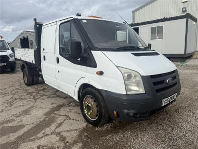Image of 2011 FORD TRANSIT 350 DRW 2402cc TIPPER TURBO DIESEL MANUAL CHASSIS CAB
