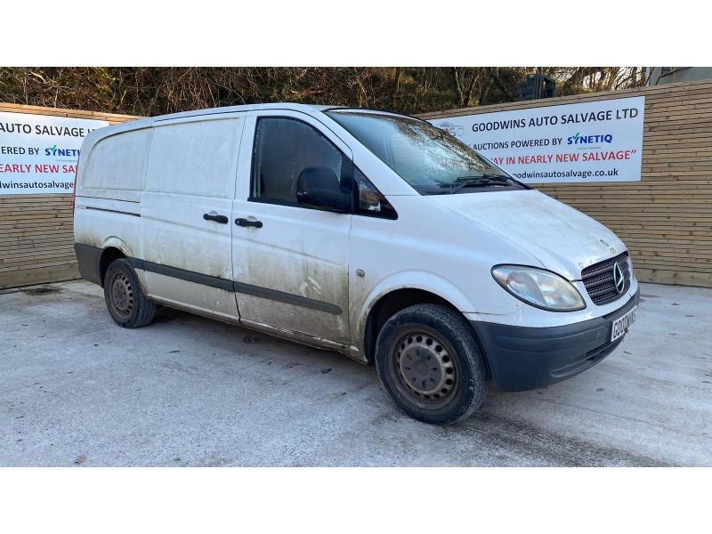 2006 MERCEDES VITO 111 CDI LONG SWB 2148cc TURBO DIESEL MANUAL PANEL VAN