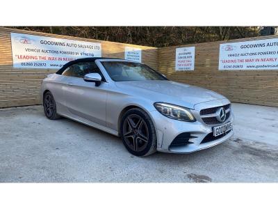 Image of 2019 MERCEDES C-CLASS C 300 D AMG LINE PREMIUM 1950cc TURBO DIESEL AUTOMATIC 2 DOOR CONVERTIBLE
