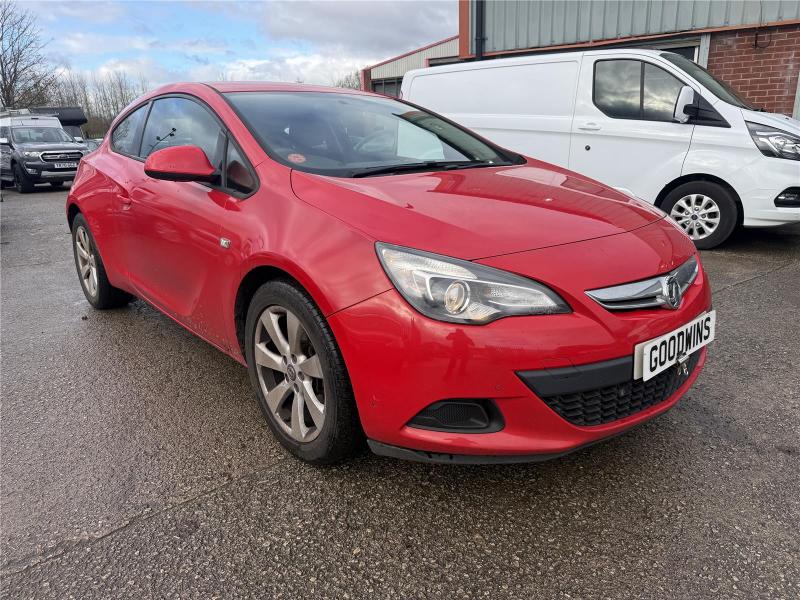 2013 VAUXHALL ASTRA GTC SPORT CDTI S/S 1956cc TURBO DIESEL MANUAL 3 DOOR HATCHBACK