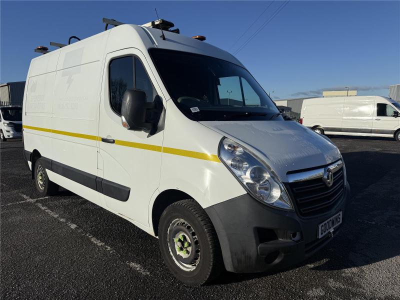 2017 VAUXHALL MOVANO L2H2 F3500 P/V 2298cc TURBO DIESEL MANUAL PANEL VAN