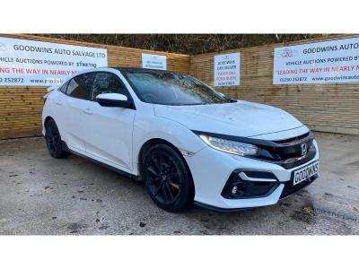 Image of 2020 HONDA CIVIC VTEC EX SPORT LINE 988cc TURBO PETROL MANUAL 5 DOOR HATCHBACK