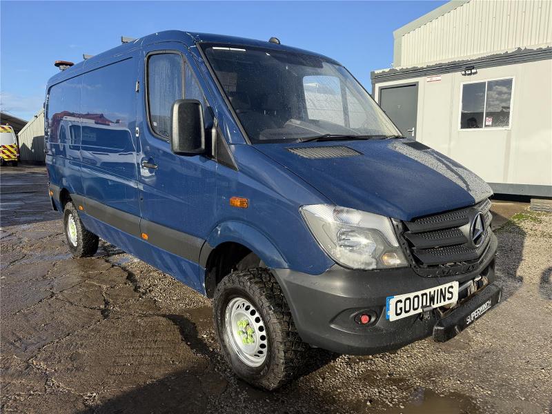 2016 MERCEDES SPRINTER 316 CDI LWB 4 x 4 2143cc TURBO DIESEL MANUAL PANEL VAN