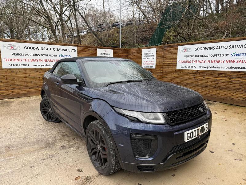 2018 LAND ROVER RANGE ROVER EVOQUE TD4 HSE DYNAMIC 1999cc TURBO DIESEL AUTOMATIC 3 DOOR CONVERTIBLE