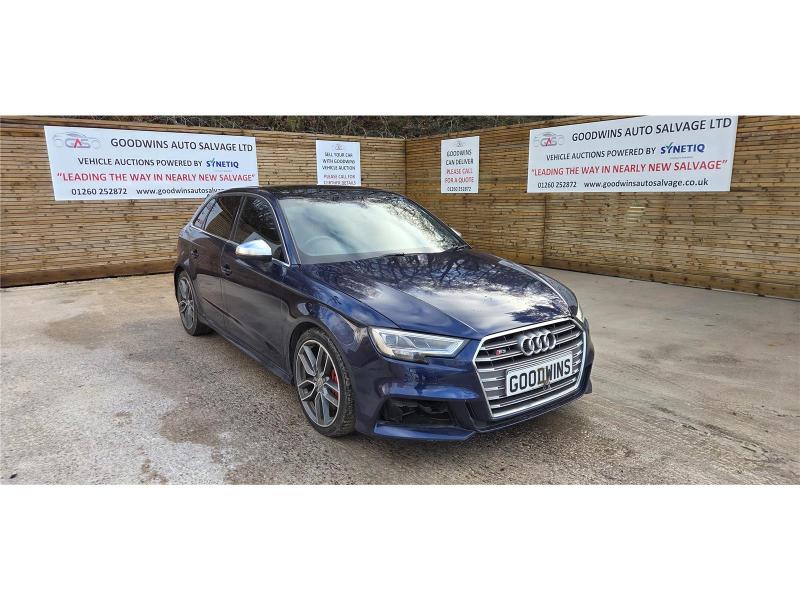 2017 67 AUDI A3 S3 SPORTBACK QUATTRO 1984cc TURBO PETROL SEMI AUTO 5 DOOR HATCHBACK