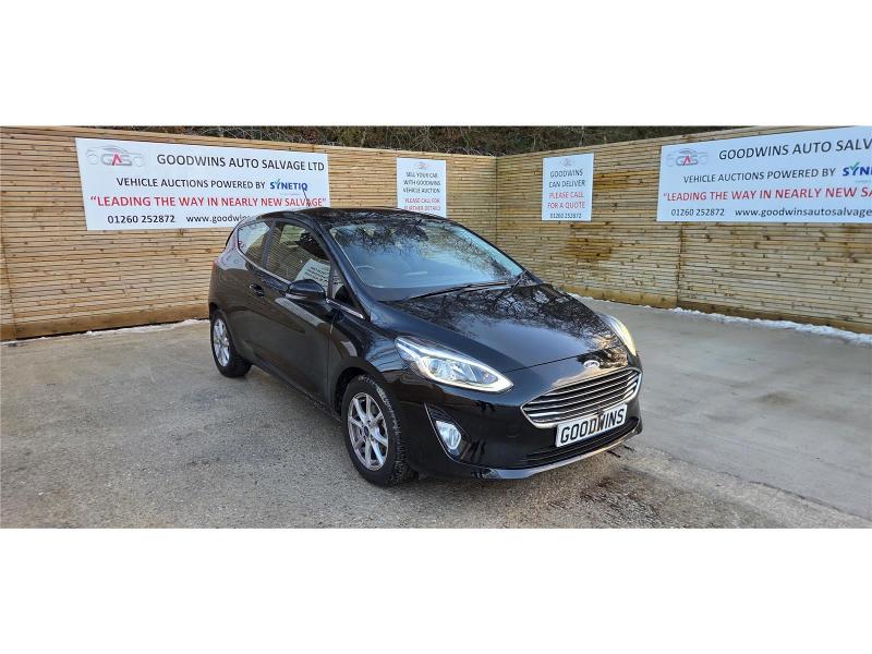 2018 FORD FIESTA ZETEC 1084cc PETROL MANUAL 3 DOOR HATCHBACK