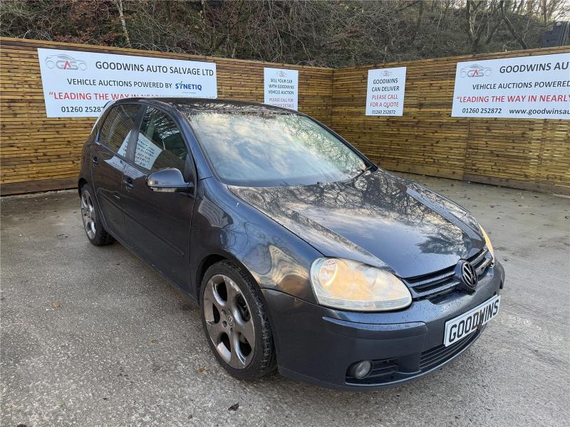 2005 VOLKSWAGEN GOLF GT TDI 1968cc TURBO DIESEL MANUAL 5 DOOR HATCHBACK