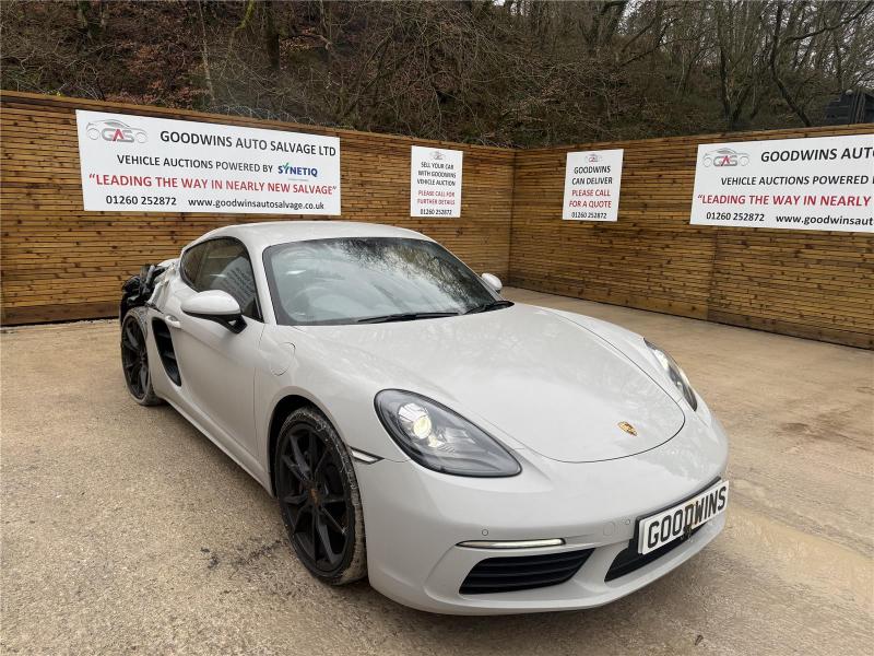 2019 69 PORSCHE 718 CAYMAN PDK 1988cc TURBO PETROL SEMI AUTO 2 DOOR COUPE