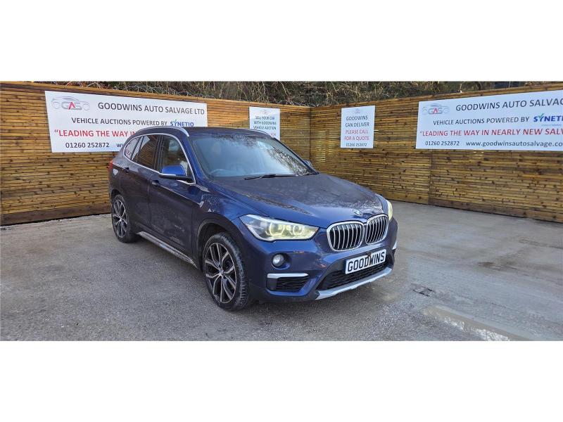 2017 67 BMW X1 XDRIVE25D XLINE 1995cc TURBO DIESEL AUTOMATIC 5 DOOR ESTATE
