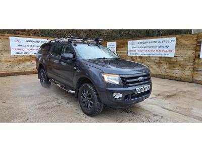 Image of 2015 FORD RANGER WILDTRAK 4X4 DCB TDCI 3196cc TURBO DIESEL MANUAL PICK UP