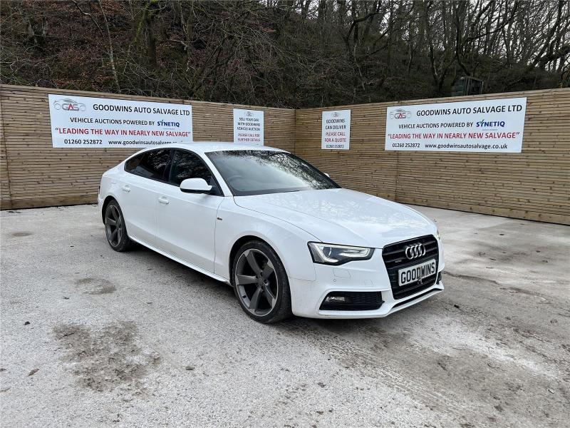 2013 AUDI A5 SPORTBACK TDI QUATTRO S LINE B 1968cc TURBO DIESEL MANUAL 5 DOOR HATCHBACK