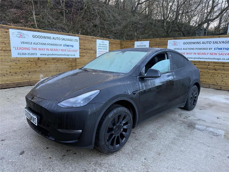 2022 72 TESLA MODEL Y LONG RANGE AWD ELECTRIC DIRECT DRIVE 5 DOOR MPV