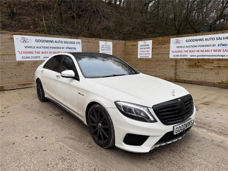 2014 MERCEDES S-CLASS S63 AMG L EXECUTIVE 5461cc TURBO PETROL AUTOMATIC 4 DOOR SALOON