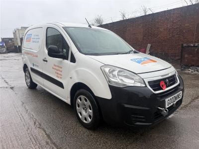 Image of 2017 PEUGEOT PARTNER BLUE HDI PROFESSIONAL L1 1560cc TURBO DIESEL MANUAL PANEL VAN