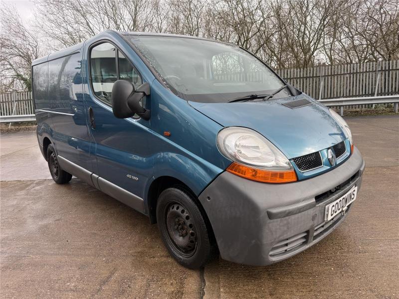 2006 RENAULT TRAFIC SL27DCI SWB 1870cc TURBO DIESEL MANUAL 4 DOOR PANEL VAN