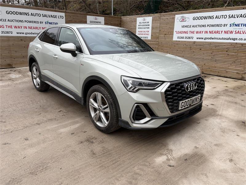 2022 AUDI Q3 SPORTBACK TFSI S LINE 35 1498cc TURBO PETROL SEMI AUTO 5 DOOR HATCHBACK