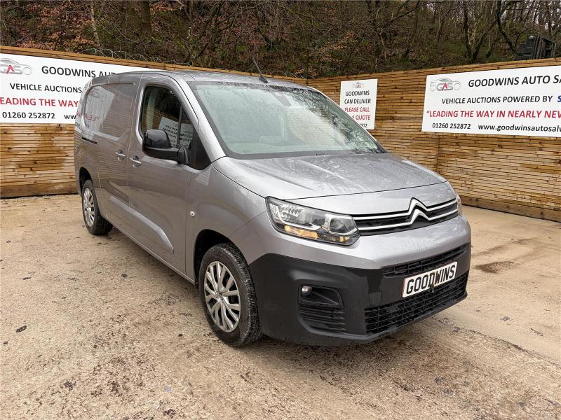 2023 73 CITROEN BERLINGO 950 DRIVER EDITION XL BLUEHDI 1499cc TURBO DIESEL AUTOMATIC PANEL VAN