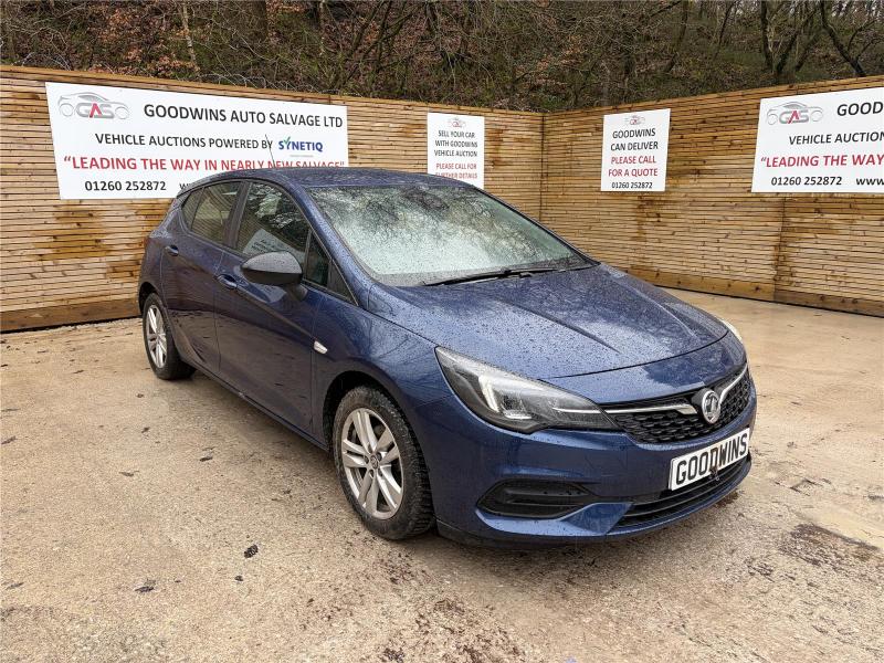 2021 VAUXHALL ASTRA BUSINESS EDITION NAV 1496cc TURBO DIESEL MANUAL 5 DOOR HATCHBACK