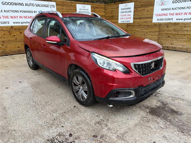 2018 PEUGEOT 2008 BLUE HDI ACTIVE 1560cc TURBO DIESEL MANUAL 5 DOOR HATCHBACK