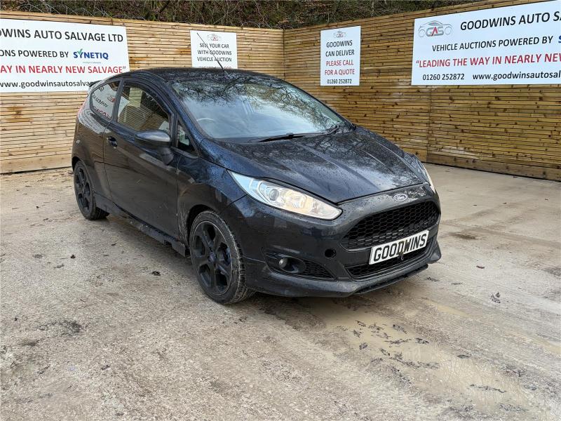 2013 FORD FIESTA ZETEC S TDCI 1560cc TURBO DIESEL MANUAL 3 DOOR HATCHBACK